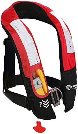 Eyson Inflatable Life Jacket Life Vest Highly Visible Manual by Eyson