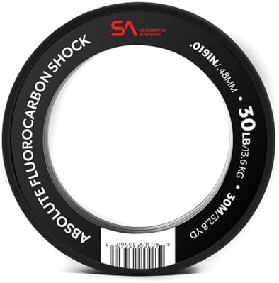 Scientific Anglers Absolute Fluorocarbon Shock Tippet - 30m by Campman