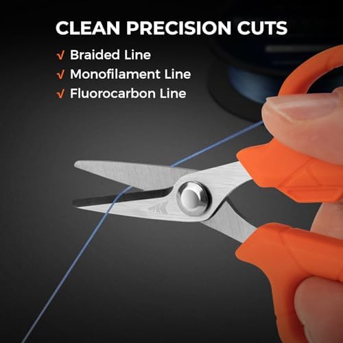 KastKing Paradox 4.5 inch Fishing Scissors - Image 4