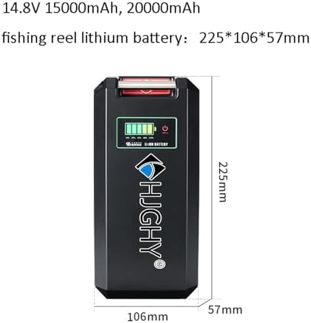 14.8V 15000mAh 20000mAh 14.8V 10000mAh 7500mAh Electric Fishing Reel Lithium Battery for Sea Fishing Reel - Image 2