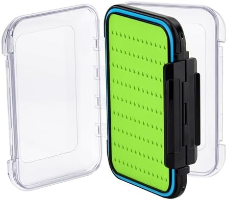 Gonex Fly Boxes for Fly Fishing files Jigs Waterproof Double Sided Fly Case by Gonex