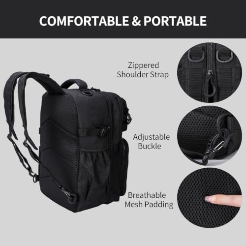 Fishing Backpack with Rod Holder, Fishing Tackle Bag - Image 6