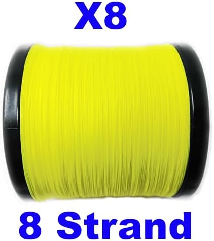 Reaction Tackle Braided Fishing Line - Pro Grade Power Performance for Saltwater or Freshwater Fish - Colored Fishing Line Braid for Extra Visibility - Image 4