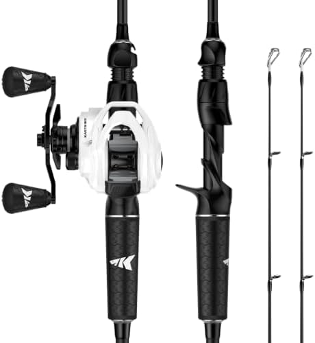 KastKing Lethal Phantom Twin-Tip Fishing Rod and Reel Combo by KastKing