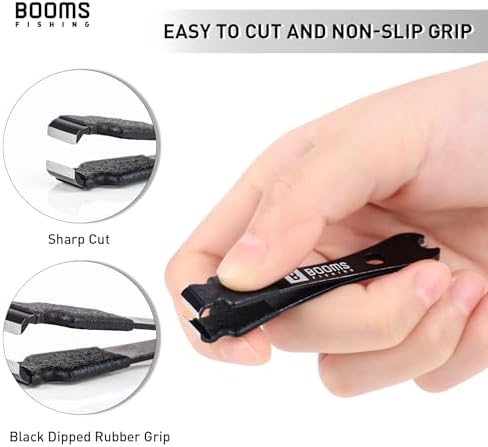 Booms Fishing FC2 Fishing Knot Tying Tool, Fly Fishing Line Cutter, Fishing Clippers with Retractor - Image 4