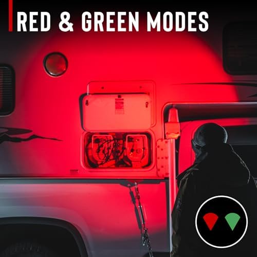 Coast FLX10R 1000 Lumen Waterproof USB-C Rechargeable LED Headlamp, Red & Green Light Modes, Flood & Spot, 2-Pack - Image 6