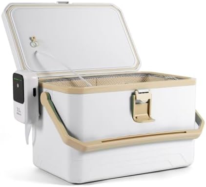 Ghosthorn 11/15QT Cooler Live Bait Bucket with 4000mAh Rechargeable Aerator by Ghosthorn