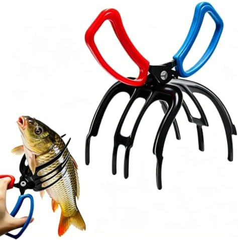 3 Claw Fish Gripper, Multifuctional Fish Grippers for Fishing by Hytihtu