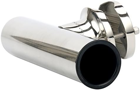 Amarine Made (2x) Stainless Rail Mount Clamp on Fishing Rod Holder for Rails 1-1/4" to 2" - Image 7