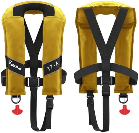 Automatic Inflatable Life Jacket, Preserver PFD for Kids,Life Vest for Kid,Supports Weight up to 160 pounds(YSH725) - Image 2