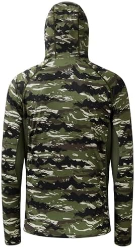 BASSDASH Men's UPF 50+ Camo Long Sleeve Hunting Fishing Hoodie Shirt - Image 2