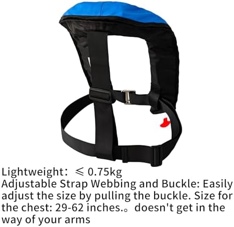 Automatic Inflatable Life Jackets for Women,Life Vest for Adults,Preserver PFD for Women,Supports Weight up to 330 pounds - Image 3