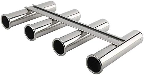YaeMarine 316 Stainless Fishing Rod Holder 3-8 Tube for Marine Boat Yacht - Image 6