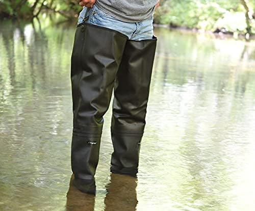 FROGG TOGGS Rana II Waterproof PVC Fishing Felt Bootfoot Hip Wader - Image 5