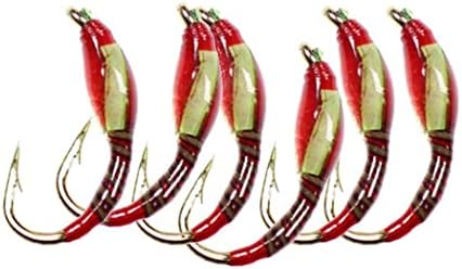 Fly Fishing Flies Kit Trout Steelhead Salmon Bass Flies Assortment 32Pcs-148pcs Include Dry Wet Flies Nymphs Streamers Maggot, Fly Lure Set - Image 4