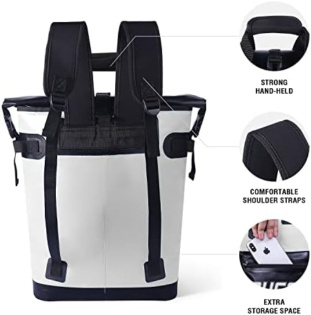 Buffalo Gear Cooler Backpack18L,30L Leakproof Camping Backpack Cooler Insulated Cooler for Picnic Beach Hiking Park Fishing - Image 4