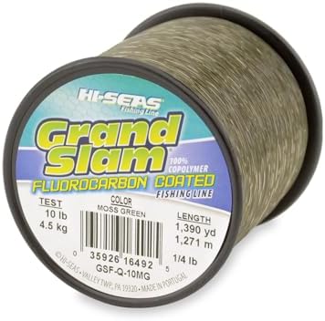 HI-SEAS Grand Slam Fluorocarbon Coated Fishing Line by Hi-Seas