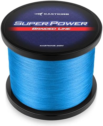 KastKing Superpower Braided Fishing Line, Abrasion Resistant Braid Line by KastKing