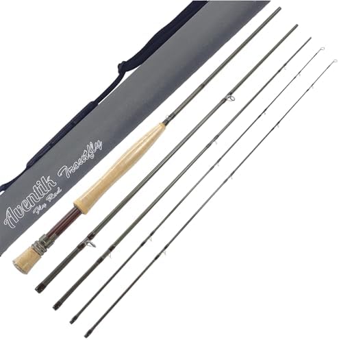 Aventik TroutFly Fly Fishing Rod with Rod Tube by AVENTIK