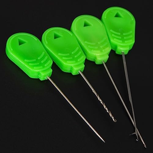 COOLHOOD 4 in 1 Baits Needle Baiting Tackle Rig Tools Carp Fishing Baits Equipment Stainless Steel Fishing Rigging Baits Needle Multifunctional Fishing Tool Set - Image 6