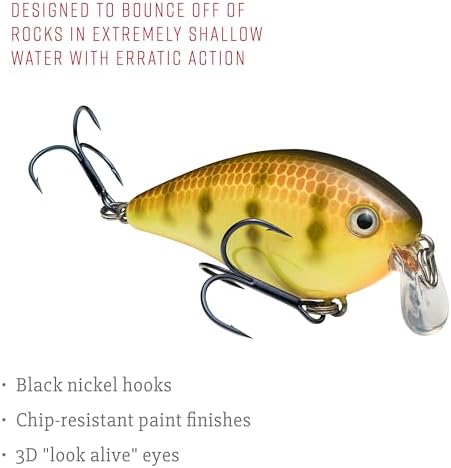 Strike King KVD 1.5 Shallow Square Bill Crankbait - Image 4