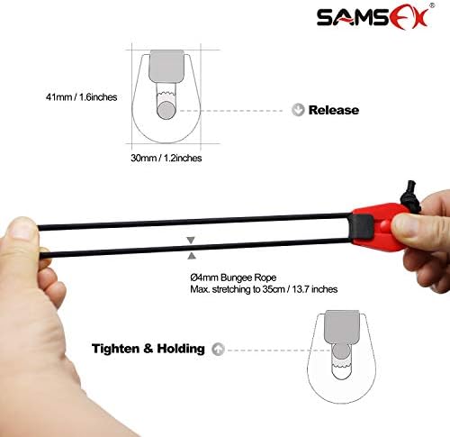 SAMSFX Fishing Belt, Stretchy Fishing Rods Ties Rod Wraps - Image 2
