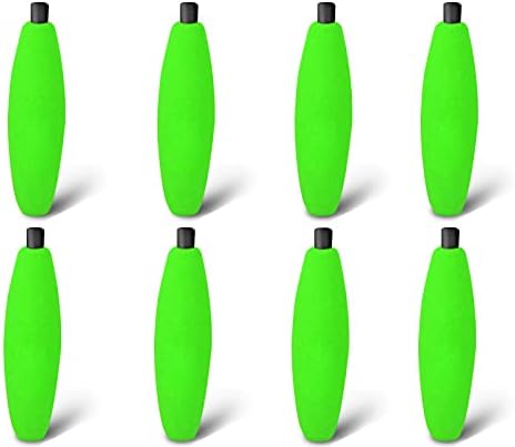 Peg Floats for Catfish Crappie,Foam Cigar Slip Fishing Corks Bobbers for Santee Rig by SEAOWLFISHING