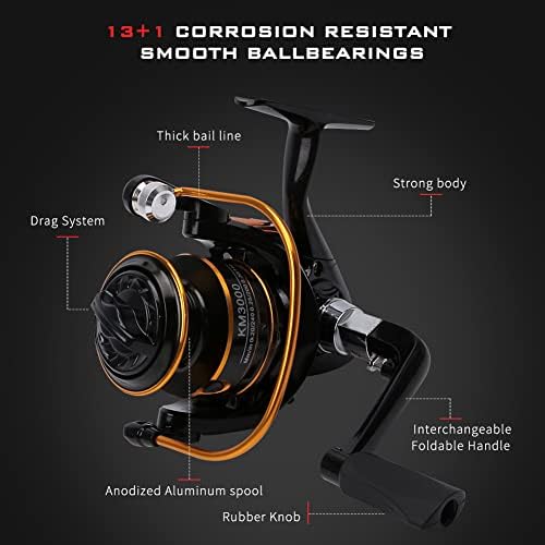 Collapsible Fishing Rod and Reel Combo, BalanZze Telescopic Fishing Rod with Spinning Reel, Portable Collapsible Fishing Pole Kit for Saltwater and Freshwater – Ideal Fishing Gift - Image 3