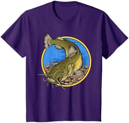 Flathead Catfish Fishing T-Shirt by Hunting+%26+Fishing+Merch