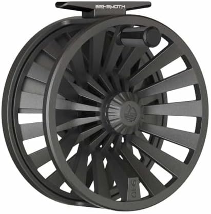 Redington Behemoth Fly Reel – Heavy-Duty Carbon Drag, Large Arbor, Die-Cast Frame & Deep V-Spool – Freshwater & Saltwater Fly Fishing Reel for Trout, Bass, Salmon & Big Game - Image 2