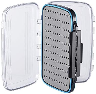 Gonex Fly Boxes for Fly Fishing files Jigs Waterproof Double Sided Fly Case by Gonex