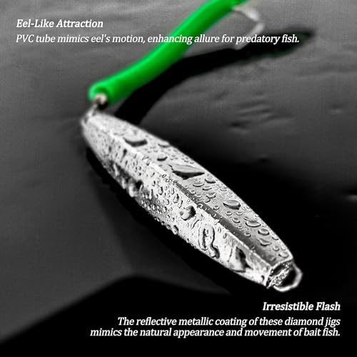 Diamond Jigs Saltwater Fishing Lures for Striped bass, Tuna - Image 4