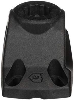 Attwood 5011-7 Heavy-Duty Fishing Rod Holder Combo Mount, Mounts on Top or Side of Gunwale, Positive Lock, Black - Image 3