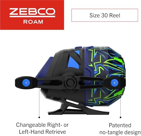 Zebco Roam Spincast Reel and Fishing Rod Combo - Image 3