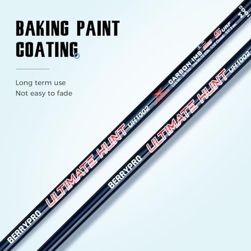 BERRYPRO Surf Spinning Rod Full Carbon Surf Fishing Rod with Fuji Guide - Image 5