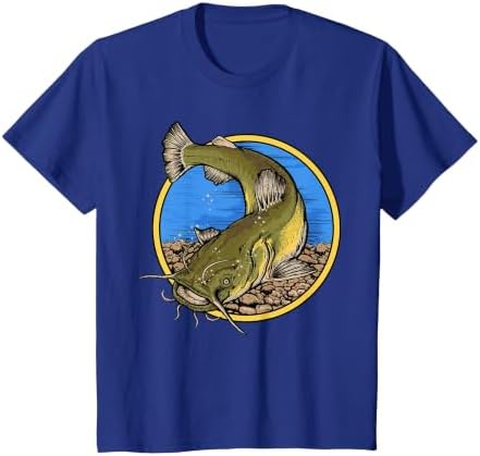 Flathead Catfish Fishing T-Shirt by Hunting+%26+Fishing+Merch