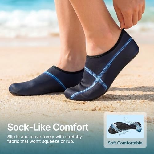 Water Shoes for Women Men Quick-Dry Aqua Socks Swim Beach Outfits Barefoot - Image 4