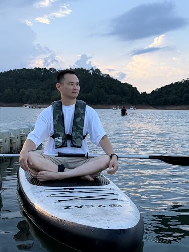 Adult Automatic Inflatable PFD Jacket, Adjustable and Lightweight Water Sports Vest for Kayak SUP Paddleboarding Boating Sailing Fishing (Buoyancy is Greater Than 150 N) - Image 6