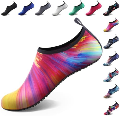 Water Shoes for Women Men Quick-Dry Aqua Socks Swim Beach Outfits Barefoot by ATHMILE
