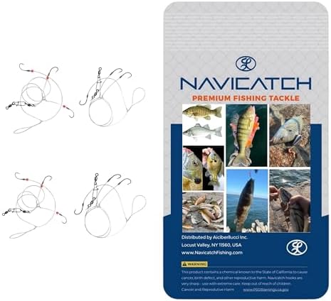 Hi-Lo Rig – Pre-Tied Hooks, PE Line, 4/6 Pack, #13/#16/#20 by Unknown