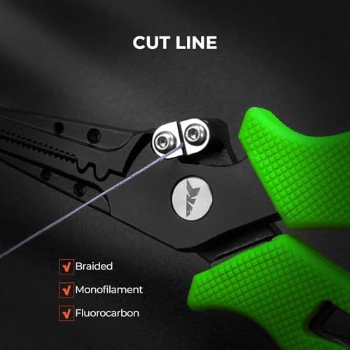 KastKing Cutthroat 7 inch Fishing Pliers, Ice Fishing, Gift for Men - Image 3