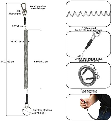 Fly Fishing Tools Kit and Accessories Combo Kits, Fishing Quick Nail Knot Tying Tool, Hook Remover Forceps and Pliers, Stainless Steel Salmon and Trout Multiple Fishing Set Gear Tool Assortment - Image 5