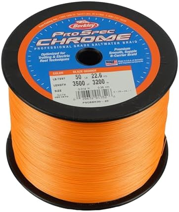Berkley ProSpec Chrome Braided Fishing Line by Berkley