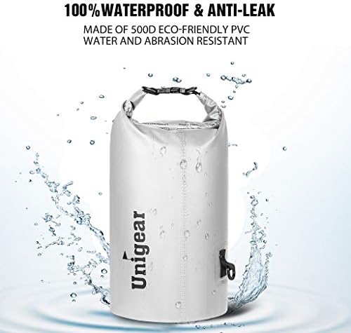 Unigear Floating Waterproof Dry Bag for Kayaking, 2L/5L/10L/20L/30L/40L - Image 4