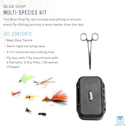Martin Fly Reel and Fishing Rod Combo Kit - Image 6