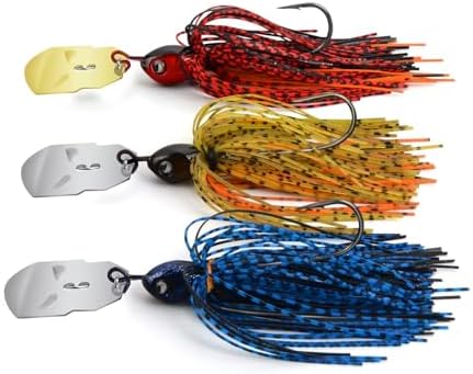 MadBite by KastKing Bladed Jigs Fishing Lures for Bass Fishing by MadBite