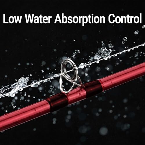 100% Fluorocarbon Fishing Line Clear Leader Line Low Visibility - Image 2