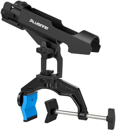 PLUSINNO 1/2/4 Pack Fishing Rod Holders for Boat, Fishing Rod Holder by PLUSINNO