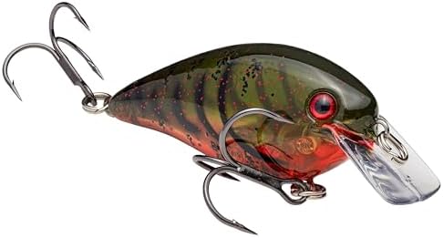 Strike King KVD 1.5 Hard Knock Fishing Lure, 3/8 oz, 3D Lifelike Eyes by StrikeKing
