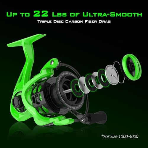 KastKing Zephyr Spinning Fishing Reels with 5.2:1 Gear Ratio - Image 6